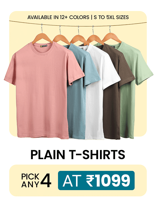 #1 Plain Tee Combo